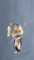 Chinese Opera by Palette Knife 4